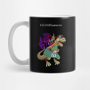 Clanosaurus Rex KILDAREsaurus Plaid Kildare Irish Ireland Family Tartan Mug